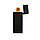 Електронна запальничка USB ZGP ABS Черная запальничка на подарунок з ЮСБ зарядкою | спіральна запальничка, фото 5