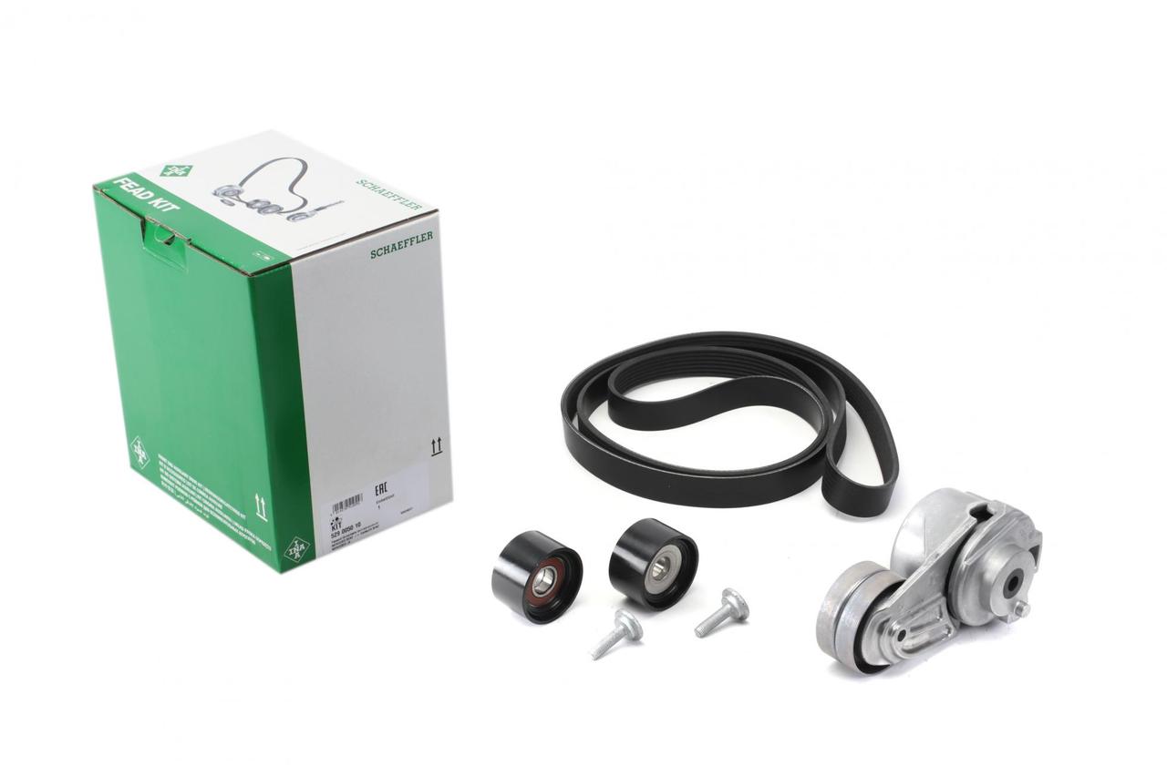 Комплект ременя генератора MB Sprinter 906, Vito 639 3.0 CDI (OM642) 2006→ INA (Німеччина) — 529 0050 10