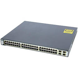 Комутатор Cisco Catalyst 3750 (WS-C3750-48PS-S) PoE