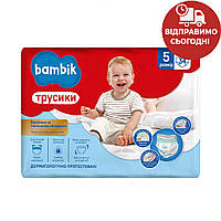 Подгузники-трусики Bambik размер 5 (12-17 кг), 34 шт.