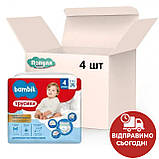 Підгузники - трусики Bambik Бамбик  4 (144 шт /9-15 кг), фото 2