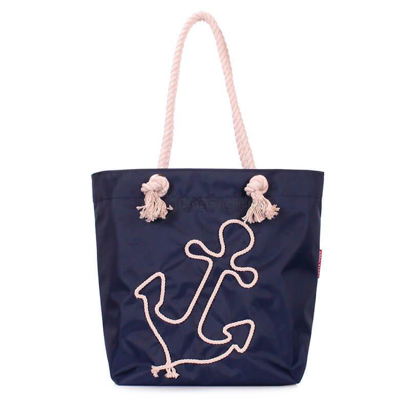 Жіноча сумка Poolparty з якорем Сіня (anchor-oxford-blue)