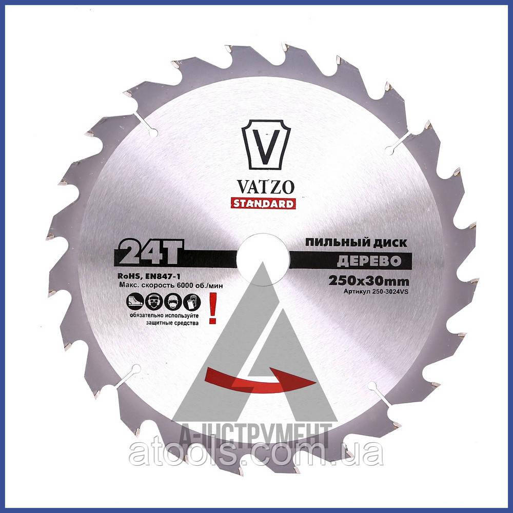Пильний диск по дереву VATZO 115x22.23x24z, фото 1