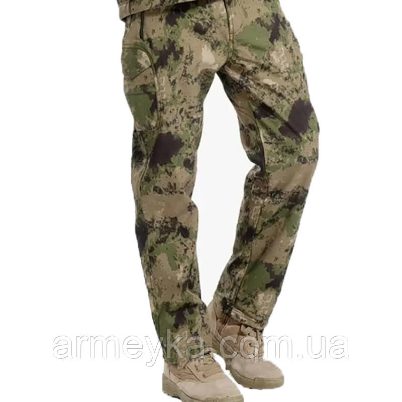 Ватерпруф штани, тактичні Soft Shell, a tacs fg, софшел, PRC XL, 52