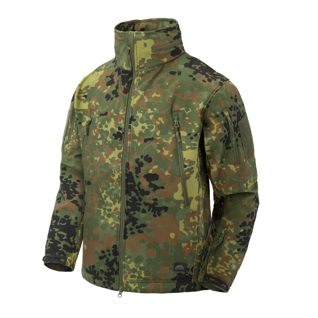 Куртка вітрозахисна Helikon-Tex GUNFIGHTER Shark Skin Windblocker — Flecktarn KU-GUN-FM-23