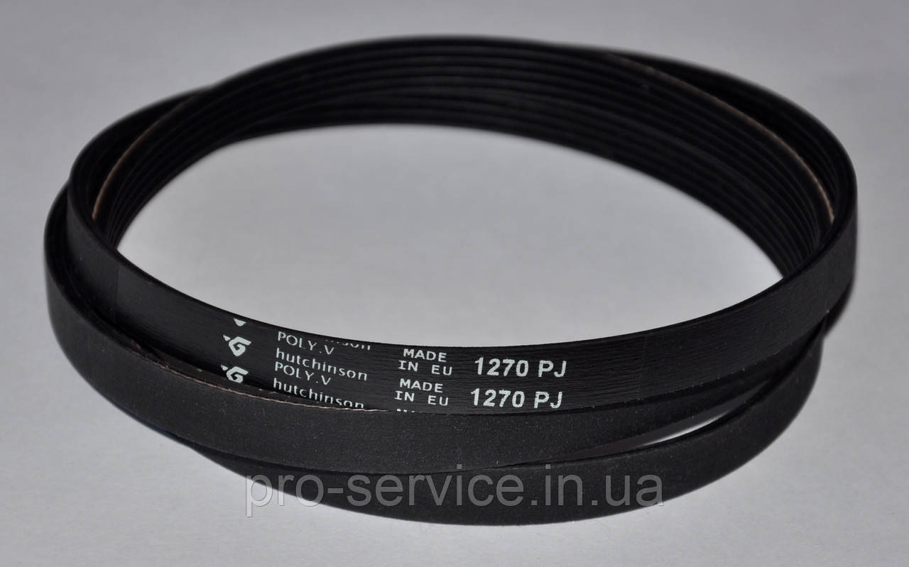 Ремінь приводний C00027206 1270J5 для пральних машин Indesit, Ariston, AEG