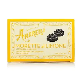 Лакрица Amarelli Morette al Limone Liquorice 100g