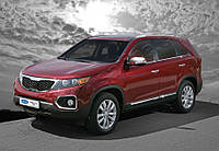 Накладки на зеркала KIA Sorento (2010-) 2шт