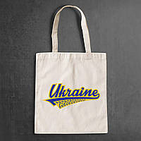 Еко-сумка, шоппер, щоденна з принтом"Ukraine" Push IT