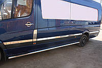 Mercedes Sprinter/Volkswagen Crafter 906 (2006-) Молдинг дверной 10шт (Средняя база)