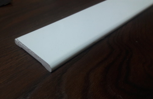 Дверна лиштва з ПВХ, колір Білий, ширина 40 мм, довжина 2,2 м