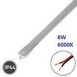 Світлодіодна лінійка 220V 600мм 8W 6000К IP44, фото 3