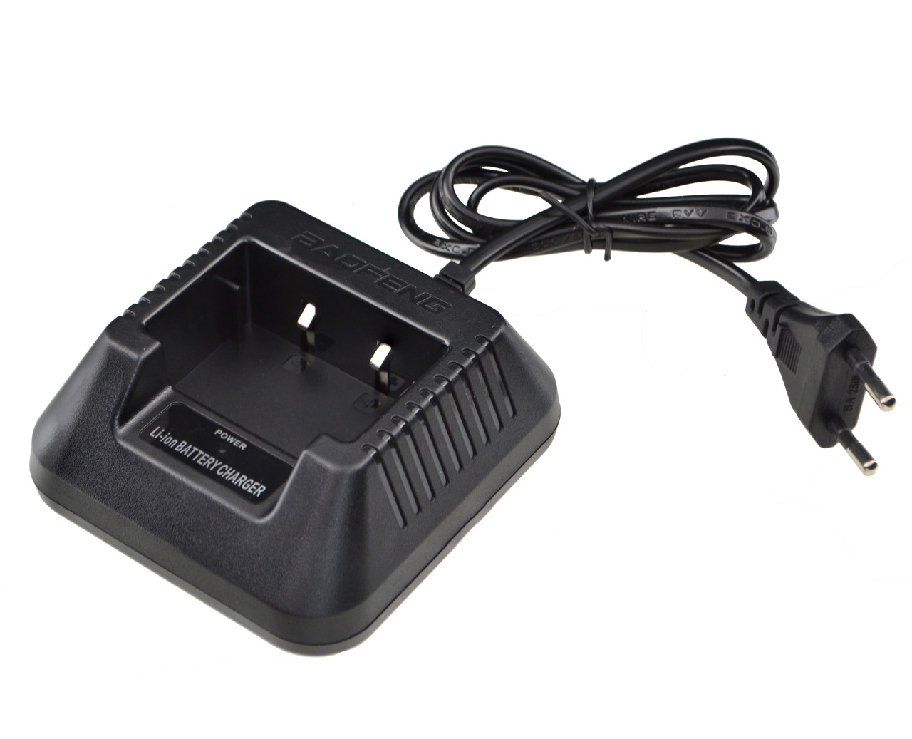 Зарядний пристрій AD-CH5R для рації Baofeng UV-5R від мережі 220V (стакан), фото 1