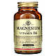 Магній з вітаміном В6, Solgar Magnesium with vitamin B6, 250 таблеток - фото 1 - id-p1618845181