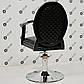 Перукарське крісло Mozart Black, фото 6