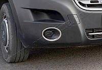 Окантовка противотуманок Renault Master/Opel Movano/Nissan NV400 (2010-) 2шт