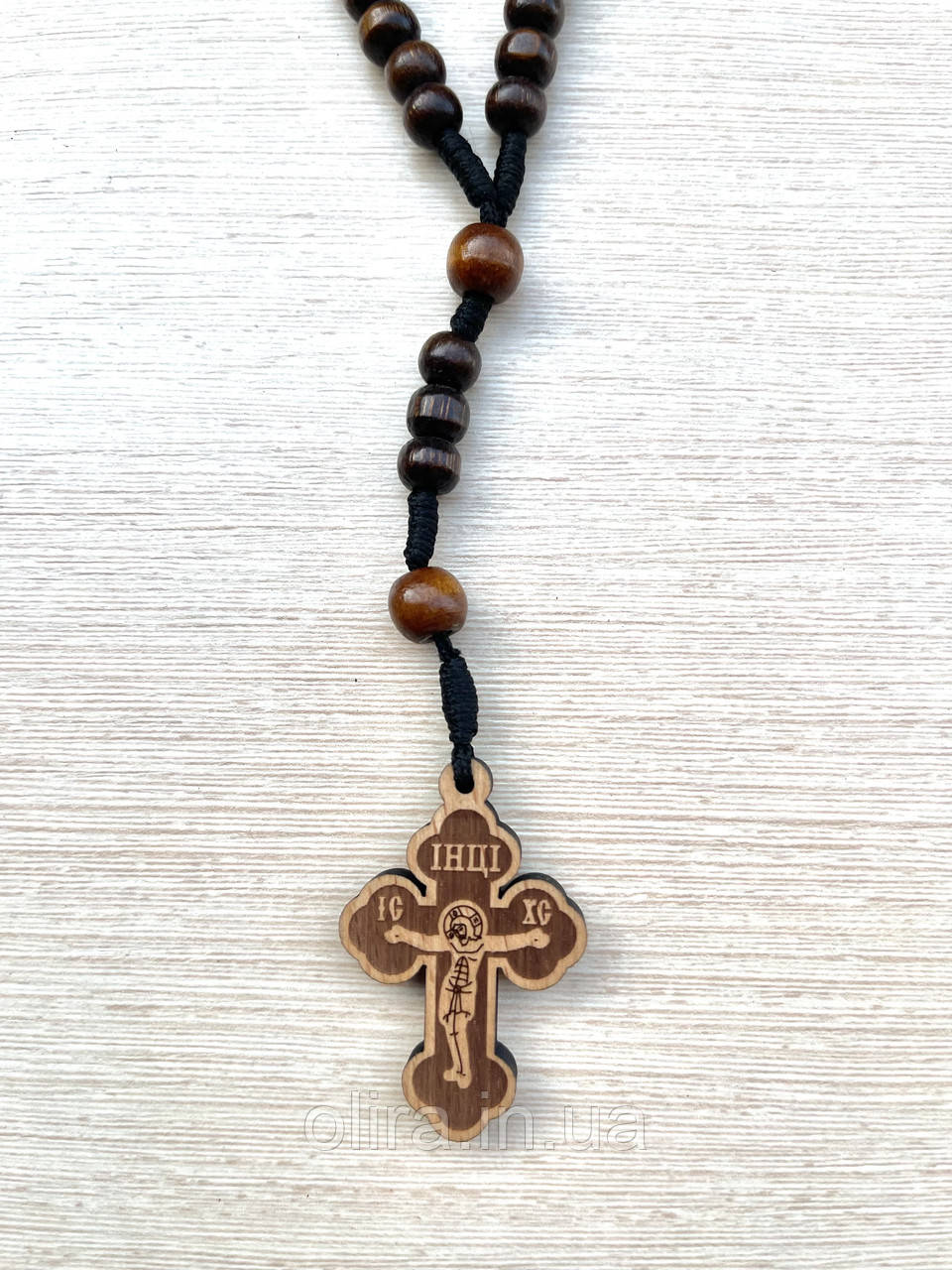 Чотки дерев’яні православні з хрестиком