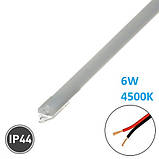 Світлодіодна лінійка 220V 300мм 6W 4500К IP44, фото 3