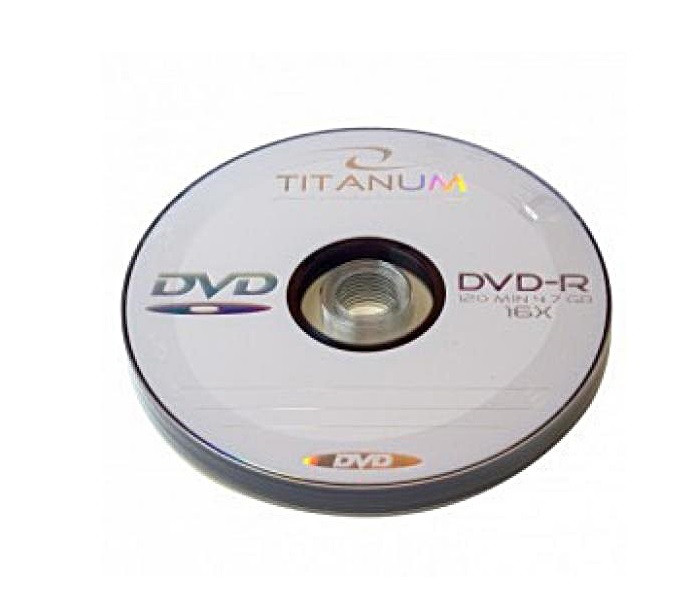 Диск DVD-R Titanum 4.7GB - фото 1 - id-p1636030990