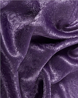 Шторная ткань велюр блэкаут софт фиолетового цвета, высота 2.8 м на метраж (250-18)