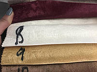 Шторна тканина велюр блекаут софт, на метраж, золотого кольору, висота 2.8 м (250-9), фото 6