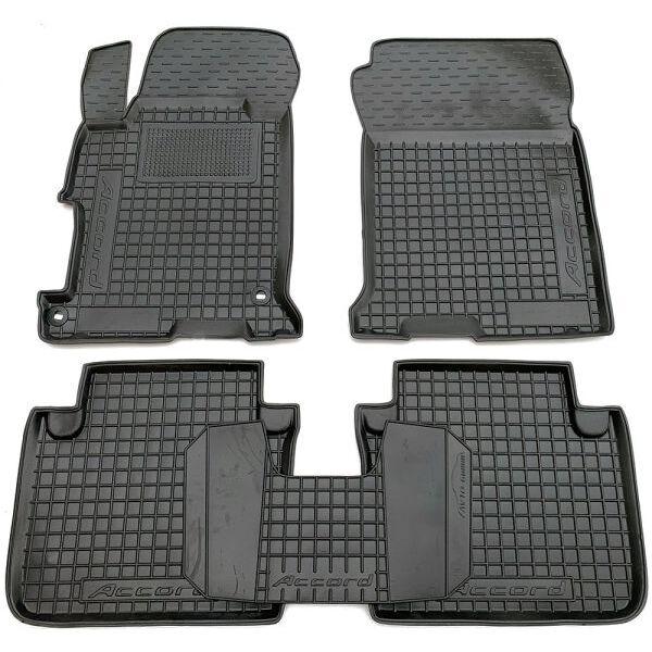 Гумові килимки в салон Honda Accord 9 2013-2016, фото 1