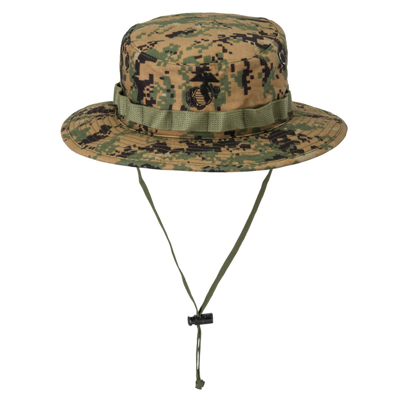 Панама Helikon-Tex USMC BOONIE - POLYCOTTON TWILL Digital Woodland KA-USM-PT-07
