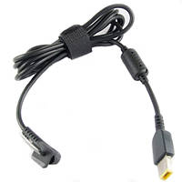 Кабель для ноутбука Lenovo (прямокутний роз'єм G500 series) з фільтром (мідний)