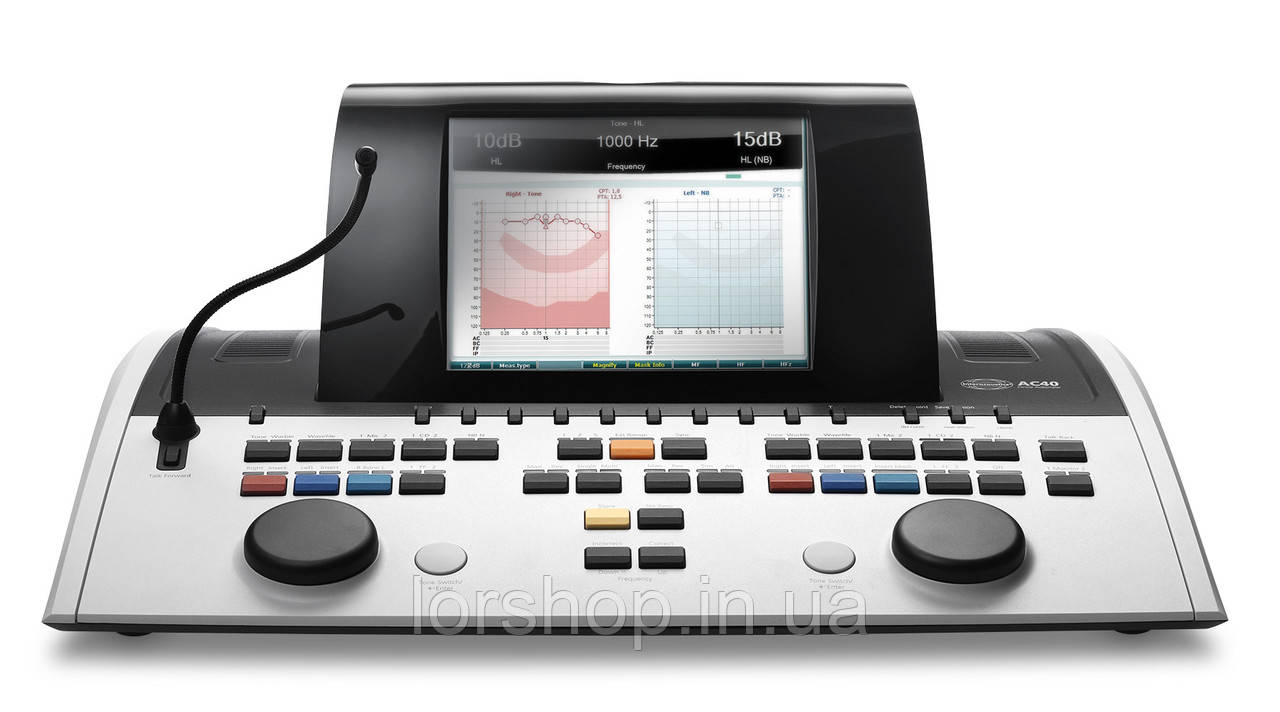 Купить Клинический аудиометр Interacoustics АС40, цена 605085 ₴ — Prom ...