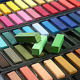 М'яка пастель Faber-Castell Soft pastels mini, 35 мм, Крейди, 72 кольори, фото 6