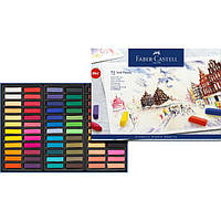 М'яка пастель Faber-Castell Soft pastels mini, 35 мм, Крейди, 72 кольори