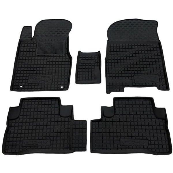 Різинові килимки в салон Honda CR-V 3 2006-2012, фото 1