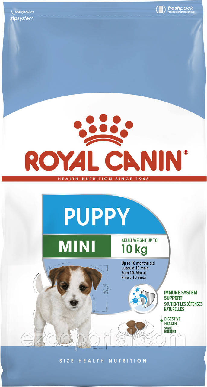 Сухий корм Royal Canin PUPPY MINI для цуценят дрібних порід 8кг