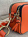 Жіночі Сумка Marc Jacobs Black Logo Orange, фото 8