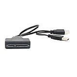 Перехідник USB 2.0 SATA для жорсткого диска 2.5 HDD SSD адаптер із сата на юсб, фото 2