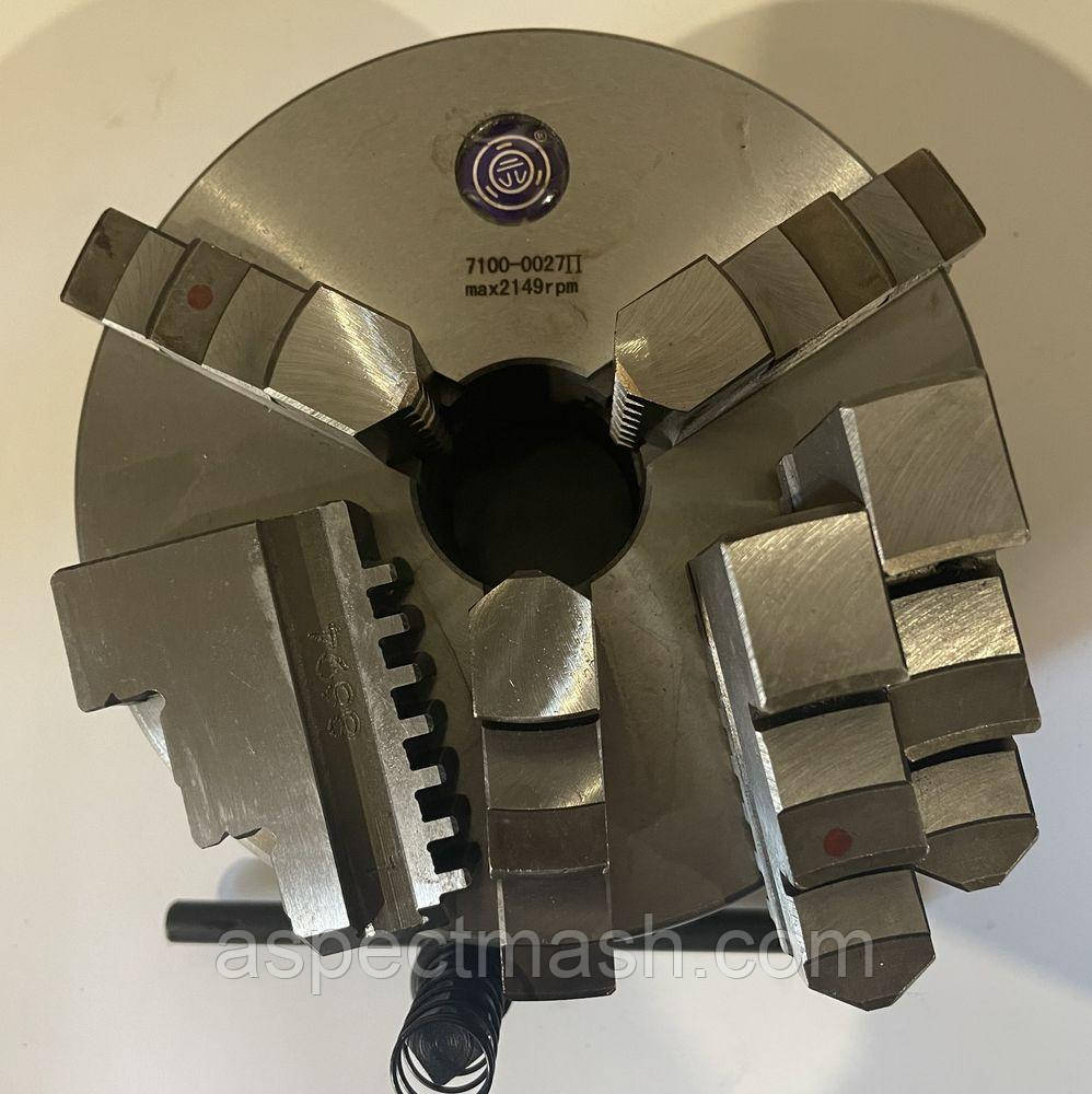 Патрон токарний 7100-0027 ф=160, конус-4, фото 1