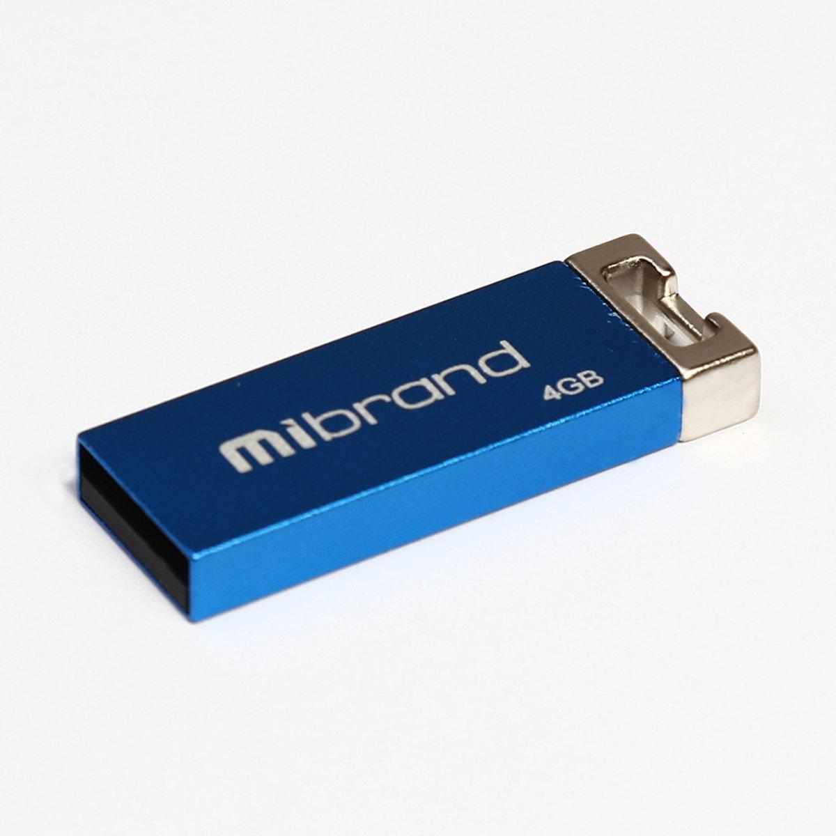 USB флешка Mibrand Chameleon 4GB Blue (MI2.0/CH4U6U)