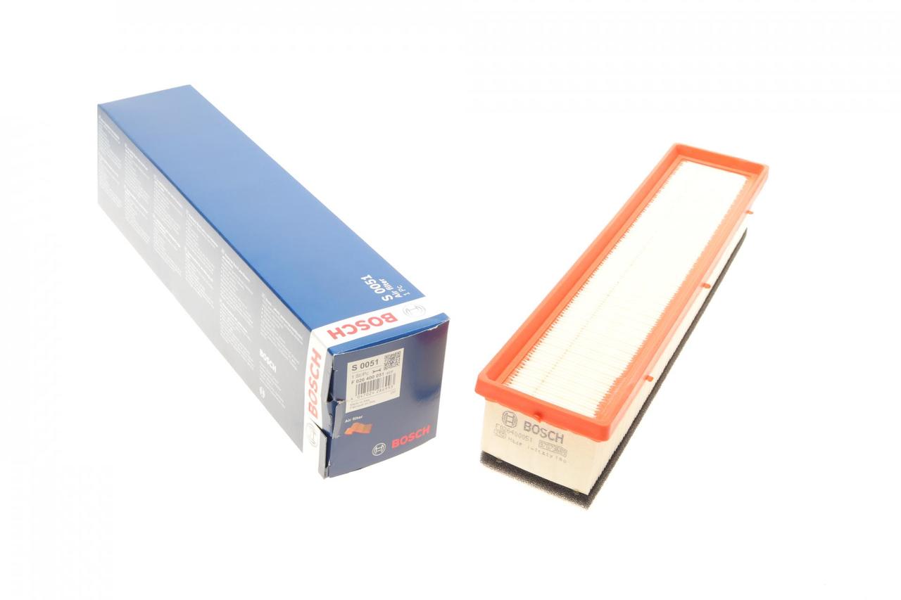 Фільтр повітряний Bosch F026400051 Renault Kangoo 1.5dCi 01- з поролоном