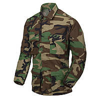 Куртка китель Helikon-Tex BDU - POLYCOTTON RIPSTOP US Woodland BL-BDU-PR-03 M