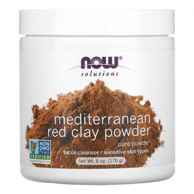 Червона глина Now Foods Solutions Mediterranean Red Clay Powder