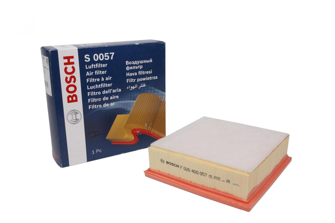 Фільтр повітряний Bosch F026400057 Fiat Doblo 1.6-2.0JTD 10-