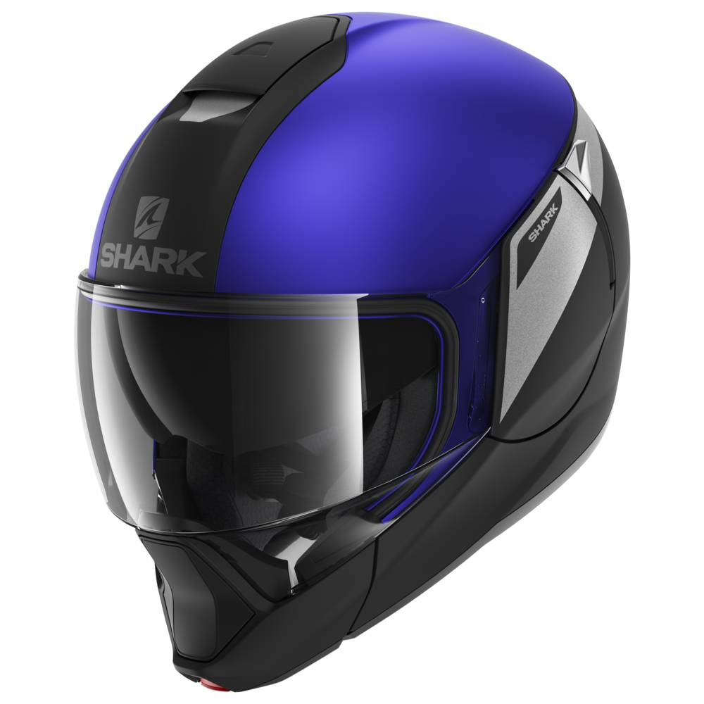 Мотошлем Shark Evojet Karonn Matt Blue