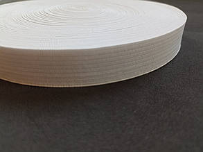 Резинка білизняна широка для одягу 2см біла 22.5м