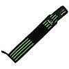 Бинти кистьові Power Play 3081, Black/Green, фото 3