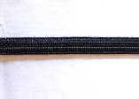 Трикотажна гумка 5мм. чорний (100м) китай, фото 2