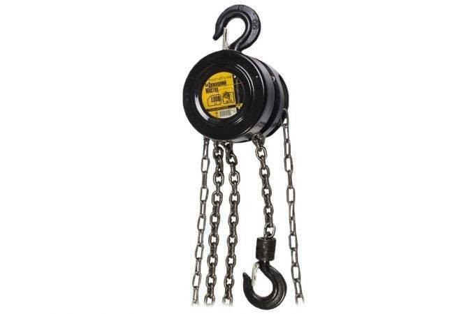Лебідка ланцюгова 1 т INTERTOOL GT1406