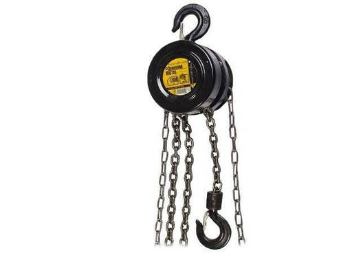 Лебідка ланцюгова 1 т INTERTOOL GT1406, фото 1