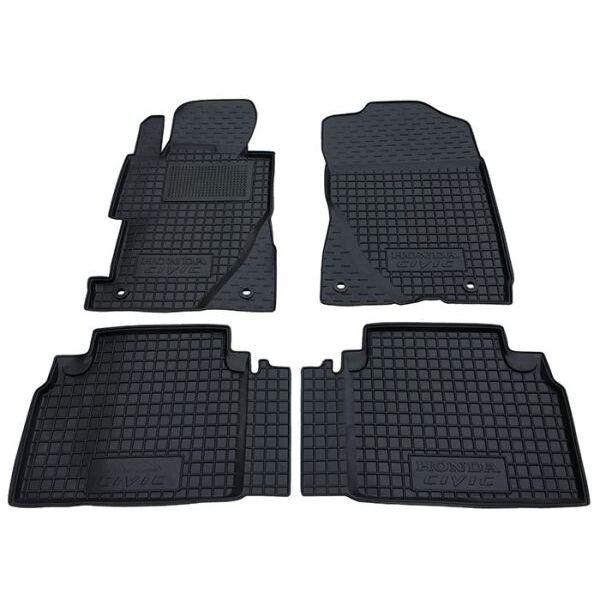 Резінові килимки в салон Honda Civic 4D Sedan 2006-, фото 1