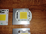 No167 2 мм. LEd 50w 6000K 72 led Світлодіод 50 ват світлодіодна матриця 50w з драйвером на борту, фото 8