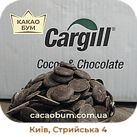 Шоколад чорний 72% Cargill 500 г опт від 2 упаковок Бельгійський в каллетах